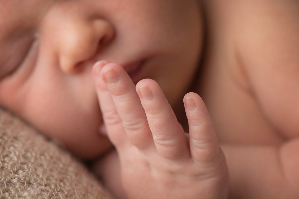 Die Hände Neugeborenenfotografie Eberdingen Ditzingen